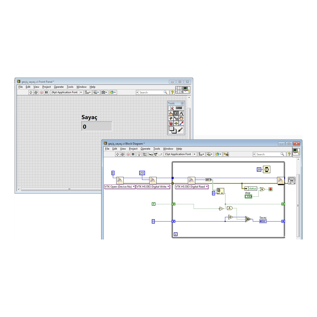 Counter Making with Optoisolator - Pass Counter