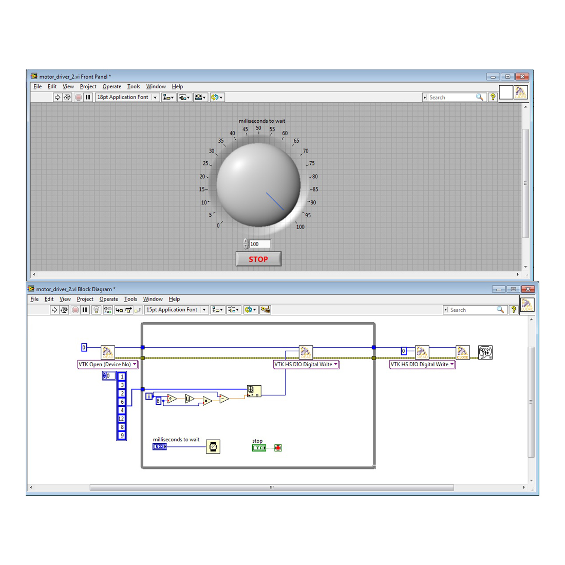 Stepper Motor Control - Half Step