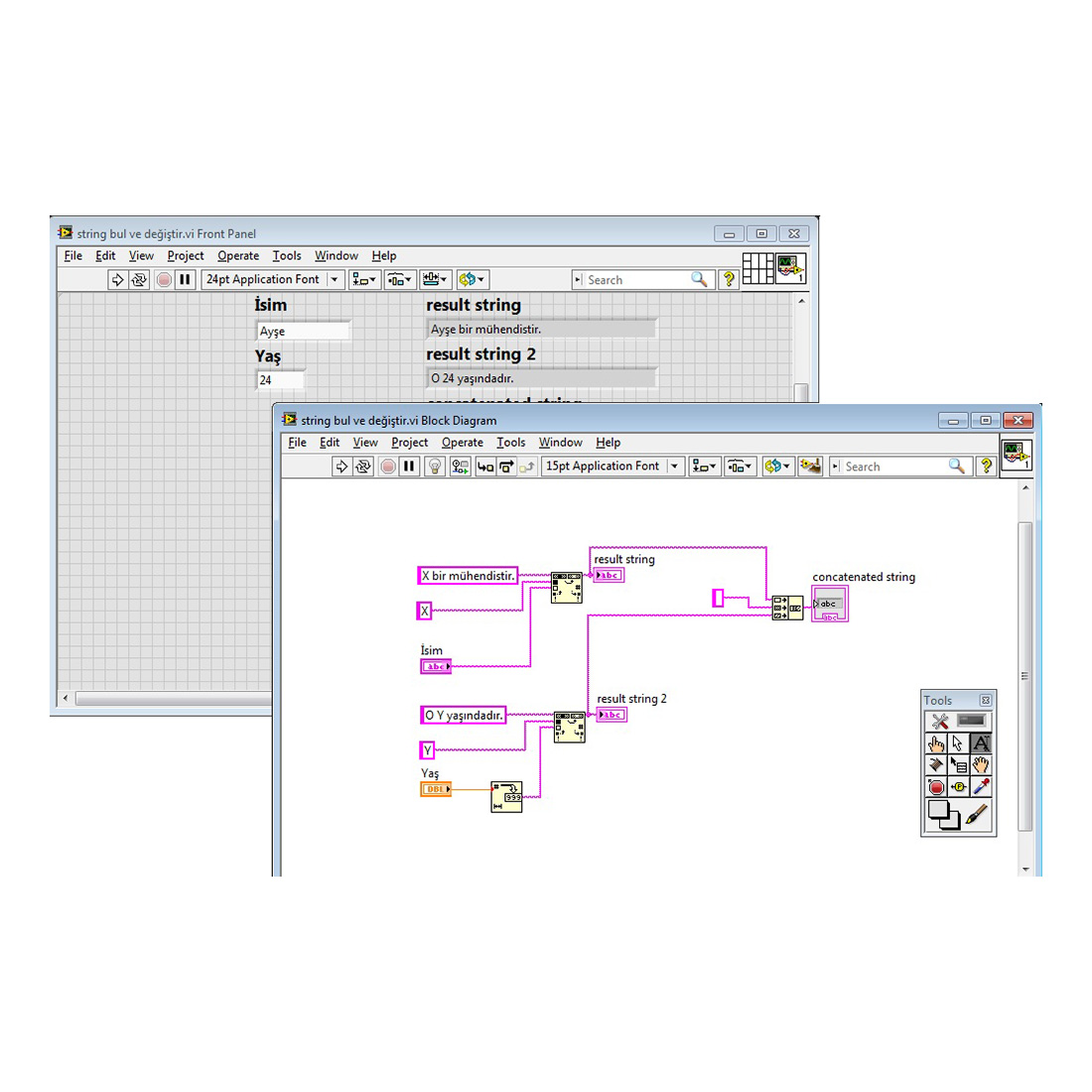 LabVIEW Find And Replace String
